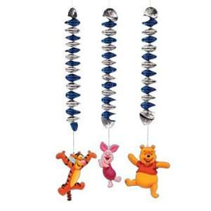  Pooh & Friends Dangling Spirals   Party Decorations 