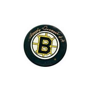  Woody Dumart (deceased) Autographed Puck Sports 