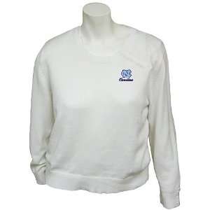 North Carolina Tar Heels L/S Crewneck Sweater With Button From Vesi 