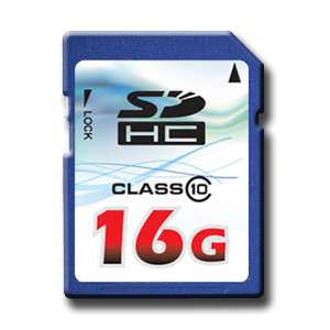   16GB 16G SDHC SD Flash Memory Card HD Video Ultra High Speed Class 10