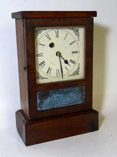 1885 Waterbury Cottage Clock  