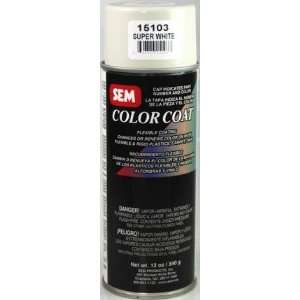  Sem Products 15103 Color Coat Super Wht Aero Automotive