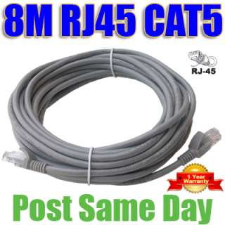 Network Ethernet Cat5e Cable Lead 50cm 1M 2M 3M 4M 5M 8M 10M 15M 20M 
