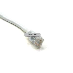  7 ft Cat 6 Network Ethernet Patch Cable   White (Cat6 
