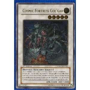  Yugioh CRMS EN044 Cosmic Fortress GolGar Ultimate Rare 