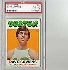 1971   1972 Topps Dave Cowens Rookie #47 PSA EX MT 6 19