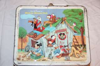 Vintage Disney Mickey Mouse Club Lunchbox  