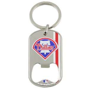  Philadelphia Phillies 2010 Dog Tag Bottle Opener Keychain 
