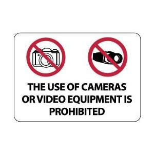  NMC Use Of Cameras Or Rgd Security Notice Sign