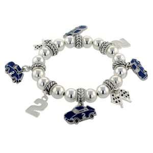  #2 Nascar Charm Gift Bracelet Pugster Jewelry