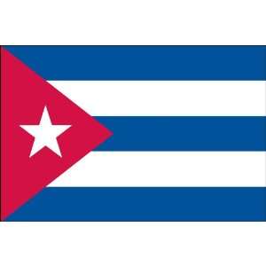  Cuba 2ft x 3ft Nylon Flag   Outdoor 