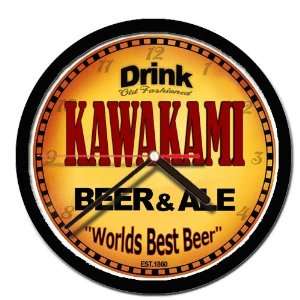  KAWAKAMI beer and ale cerveza wall clock 