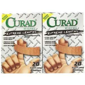  Curad Extreme Lengths Bandages, 2 ct (Quantity of 4 