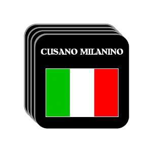  Italy   CUSANO MILANINO Set of 4 Mini Mousepad Coasters 