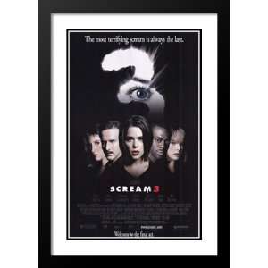  Scream 3 32x45 Framed and Double Matted Movie Poster 