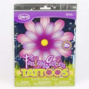   Fantasy Garden 12, Over 50 Temporary Tattoos