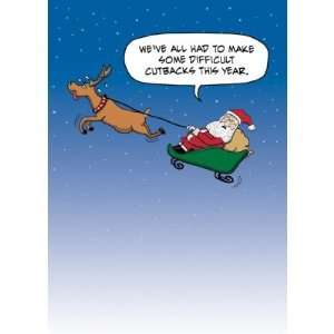  Christmas card Santas Cutbacks