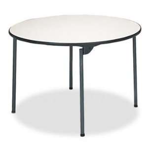  New   Tuff Core Premium Commercial Folding Table, 48 Round 