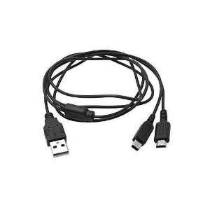  USB 2in1 Sync and Charging Cable for Nintendo DS Lite DSi 