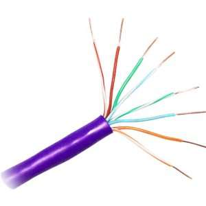  1000 Bulk Purple High Quality CAT6 550MHz Stranded Cable 