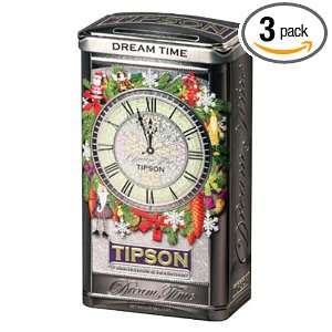 Tipson Dream Time Silver Tea, 150 Gram Cans (Pack of 3)  