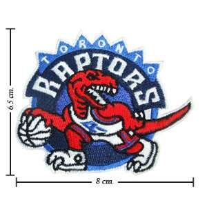 3pcs Toronto Raptors Logo Embroidered Iron on Patches Kid Biker Band 