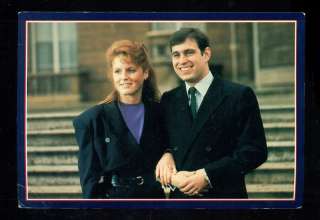OZ postcard of Prince Andrew and Sarah Ferguson, 1986  