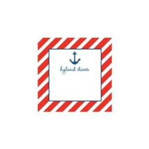  nautical stripes calling card