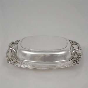 Daffodil by 1847 Rogers, Silverplate Vegetable Dish, Double/Covered