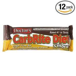 Doctors Carbrite Smores Bar, 2 Ounces (Pack of 12)  