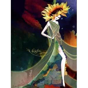   Fashion Sunflower   Poster by Scarlett Chou (18x24)