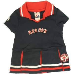  Girls Boston Red Sox Team Color Cheerleader Dress