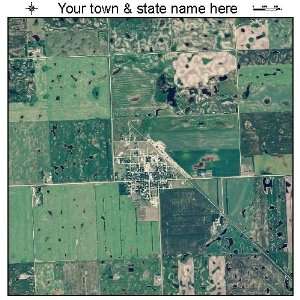   Aerial Photography Map of Plaza, North Dakota 2010 ND 