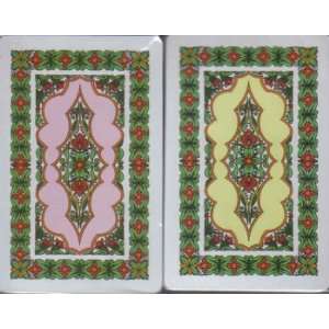 KEM Plastic Playing Cards   Tapestry Design   Standard Deck w/ Jokers.