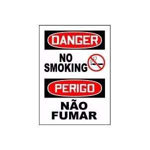  ENGLISH/PORTUGUESE ( DANGER NO SMOKING (W/GRAPHIC) Dura 