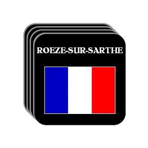  France   ROEZE SUR SARTHE Set of 4 Mini Mousepad 