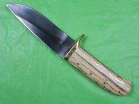 US Custom R. BOYES Hunting Fighting Knife BANDL Sheath  