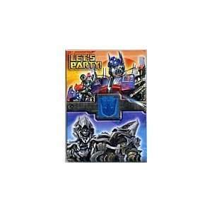  Transformers Movie Invitations and Thank You 8 count Toys 