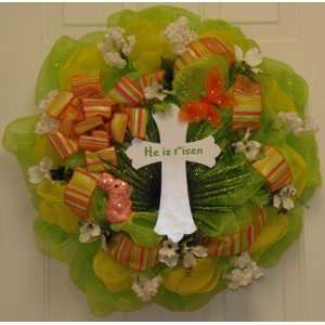  Easter Wreath with Cross