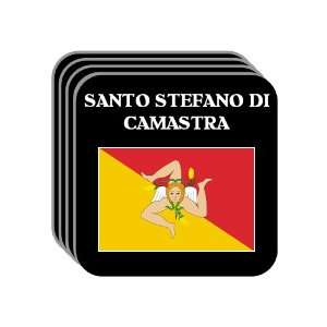 Italy Region, Sicily (Sicilia)   SANTO STEFANO DI CAMASTRA Set of 4 