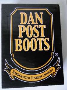 Dan Post Boots Mens Black Cowboy Boots Sz 10 D DP2110 R   J Toe 13 