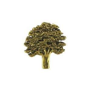  Oak Tree Gold Lapel Pin Jim Clift Jewelry