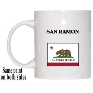  US State Flag   SAN RAMON, California (CA) Mug 