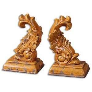  Abu Bookends, Set of 2