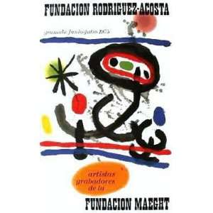  Fundacion Rodriguez Acosta by Joan Miró, 17x28