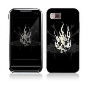  Samsung Eternity (SGH A867) Decal Skin   Deadly Skull 