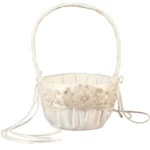   Wedding Accessories Flower Basket, Adriana, Ivory