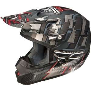  Fly Racing Kinetic Dash Helmets Flat Black/Silver 4XL 