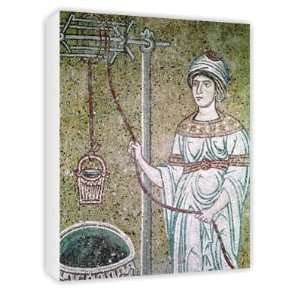  The Woman of Samaria (mosaic) by Byzantine   Canvas 