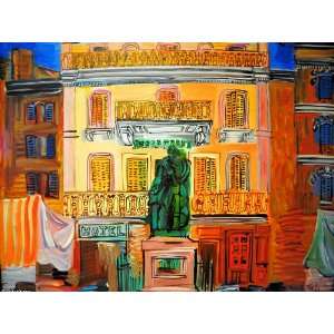   Made Oil Reproduction   Raoul Dufy   24 x 18 inches  
